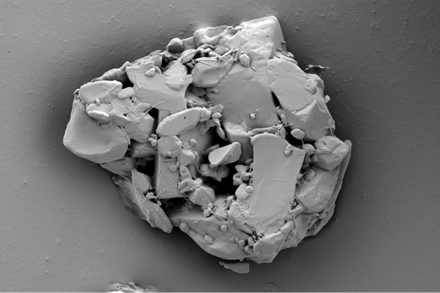 Снимок со сканирующего электронного микроскопа LANSEM 30